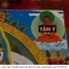 Cuộn Tranh ThangKa Ngài Quan Âm Thiên Thủ Thiên Nhãn Bồ Tát Bằng Vải Gấm Cao Cấp, cầu tài lộc chiêu tài hóa giải vận đen bình an