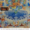 Cuộn Tranh ThangKa Phật Tara Xanh Lục Độ Phật Mẫu Bằng Vải Gấm Cao Cấp, Kiểu 8, TCT85