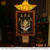 Cuộn Tranh ThangKa Phật Hoàng Thần Tài Bằng Vải Gấm Cao Cấp, Kiểu 7, TCT69