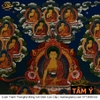 Cuộn Tranh ThangKa Phật Thích Ca Bằng Vải Gấm Cao Cấp, vật phẩm phong thủy may mắn vật phẩm phong thủy