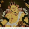 Cuộn Tranh ThangKa Phật Hoàng Thần Tài Bằng Vải Gấm Cao Cấp, pháp bảo pháp khí phật bồ tát thần thánh