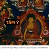 Cuộn Tranh ThangKa Phật Thích Ca Bằng Vải Gấm Cao Cấp, quà tặng quà tân gia quà tặng phong thủy