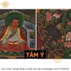 Cuộn Tranh ThangKa Ngài Jetsun Milarepa Mật Tông Bằng Vải Gấm Cao Cấp, mạnh khỏe phúc lộc trường thọ hạnh phúc