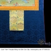 Cuộn Tranh ThangKa Phật Đại Uy Đức Minh Vương Yamatanka Bằng Vải Gấm vật phẩm phong thủy cầu tài lộc vật phẩm phong thủy chiêu tài