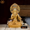 |Cao 33cm| Tượng Phật Địa Tạng Vương Bồ Tát Bằng Đồng TP10 cao cấp