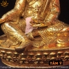 |Cao 36cm| Tượng Phật Liên Hoa Sinh Bằng Đồng Nguyên Chất TP40 siêu đẹp