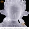 Tượng Phật Tara Trắng Bằng Lưu Ly Cao Cấp, quà tặng tinh tế quà tặng cao cấp