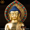 |Cao 21.5| Tượng Phật A Di Đà Bằng Đồng Nguyên Chất TP14 đẹp nhất