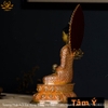|Cao 34cm| Tượng Phật A Di Đà Bằng Đồng Nguyên Chất Mạ Bạc Thiết Kế Sang Trọng TP94 gia công sắc sảo