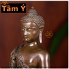 |Cao 21cm| Tượng Phật A Di Đà Bằng Đồng Đỏ Nguyên Chất TP79 giá rẻ