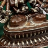 |Cao 36.5cm| Tượng Phật Chuẩn Đề Bằng Đồng Đỏ Nguyên Chất Có Đính Bạc, Thiết Kế Sang Trọng TP98 giá đi đôi với chất lượng