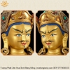 |Cao 38cm| Tượng Phật Liên Hoa Sinh Bằng Đồng Nguyên Chất Nạm Ngọc TP29 chất lượng cao