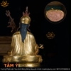 |Cao 47cm| Tượng Phật Liên Hoa Sinh Bằng Đồng Nguyên Chất TP68gia công sắc sảo