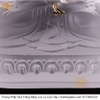 |Cao 22cm| Tượng Phật Tara Trắng Bằng Lưu Ly Cao Cấp Màu Trắng Và Trắng Mạ Vàng, Thiết Kế Sang Trọng TP256