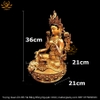 |Cao 36cm| Tượng Phật Quan Âm Bồ Tát (Mạ Vàng) Bằng Đồng Nguyên Chất TP64 chất lượng cao
