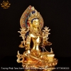 |Cao 35cm| Tượng Phật Tara Xanh Lục Độ Mẫu Bằng Đồng Nguyên Chất TP15 siêu cấp