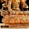 |Cao 43cm| Tượng Phật Tara Trắng Bằng Đồng Nguyên Chất, Dát Vàng 24K TP36 giá tốt