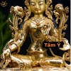|Cao 36cm| Tượng Phật Tara Xanh Lục Độ Phật Mẫu Bằng Đồng Nguyên Chất, Thiết Kế Sang Trọng TP101 xịn
