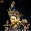 |Cao 34cm| Tượng Phật Tara Xanh Lục Độ Phật Mẫu Bằng Đồng Nguyên Chất Sơn Phủ Nâu Bóng Thiết Kế Sang Trọng TP88 mới