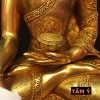 |Cao 31cm| Tượng Phật Thích Ca Bằng Đồng Nguyên Chất TP49 Đẹp