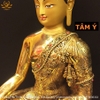 |Cao 35cm| Tượng Phật Thích Ca Bằng Đồng N guyên Chất Gắn Đá Quý TP42