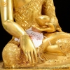 |Cao 30cm| Tượng Phật Thích Ca Bằng Đồng Nguyên Chất Mạ Bóng TP53 mới