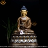 |Cao 49cm| Tượng Phật Thích Ca Bằng Đồng Nguyên, Màu Nâu Bóng Chất TP19 cao cấp