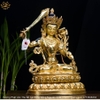 |Cao 36cm| Tượng Phật Văn Thù Bồ Tát Bằng Đồng Nguyên Chất, Thiết Kế Sang Trọng TP100 gia công sắc sảo