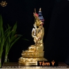 |Cao 36cm| Tượng Phật Văn Thù Bồ Tát Bằng Đồng Nguyên Chất, Thiết Kế Sang Trọng TP100 giá đi đôi với chất lượng