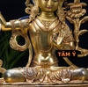 |Cao 41cm| Tượng Phật Văn Thù Bồ Tát Bằng Đồng Nguyên Chất TP71 siêu bền