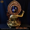 |Cao 52cm| Tượng Phật Văn Thù Bồ Tát Bằng Đồng Nguyên Chất TP18 bền đẹp