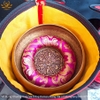 Vỏ Đựng Chuông Xoay/Trống Damaru Bằng Vải, Hàng Thủ Công Nepal XỊn