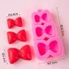Khuôn silicon -3 nơ to nhỏ (mẫu mới).