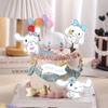 Combo 2 set giấy- chó Cinnamoroll (mẫu có hộp quà và ngôi sao vàng).
