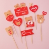 Combo 2 set giấy  - gấu vàng nâu (always with you love).