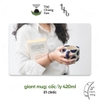 Giant mug: Cốc khổng lồ (Tu Hú Ceramics) - 420ml