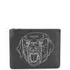 TÚI CLUTCH GIVENCHY ROTTWEILER PRINT