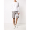 QUẦN SHORT THOM BROWNE STRIPED DETAIL GRAY