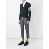 ÁO LEN THOM BROWNE GREY CLASSIC CARDIGAN