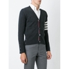 ÁO LEN THOM BROWNE GREY CLASSIC CARDIGAN