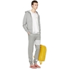 ÁO KHOÁC THOM BROWNE GRAY ZIPPED HOODIE