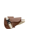 TÚI DIOR SADDLE BAG IN BROWN