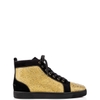 GIÀY CHRISTIAN LOUBOUTIN LOUIS STRASS GOLD