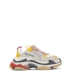 GIÀY BALENCIAGA YELLOW & GREY TRIPLE S SNEAKERS