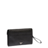 TÚI CLUTCH PRADA SAFFIANO BLACK