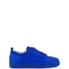 GIÀY CHRISTIAN LOUBOUTIN LOUIS JUNIOR SPIKES BLUE