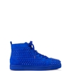 GIÀY CHRISTIAN LOUBOUTIN LOUIS SPIKES BLUE