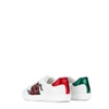 GIÀY GUCCI SNAKE EMBROIDERED SNEAKERS