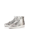 GIÀY CHRISTIAN LOUBOUTIN LOUIS SILVER PYTHON