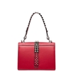 TÚI PRADA RED STUDDED LEATHER